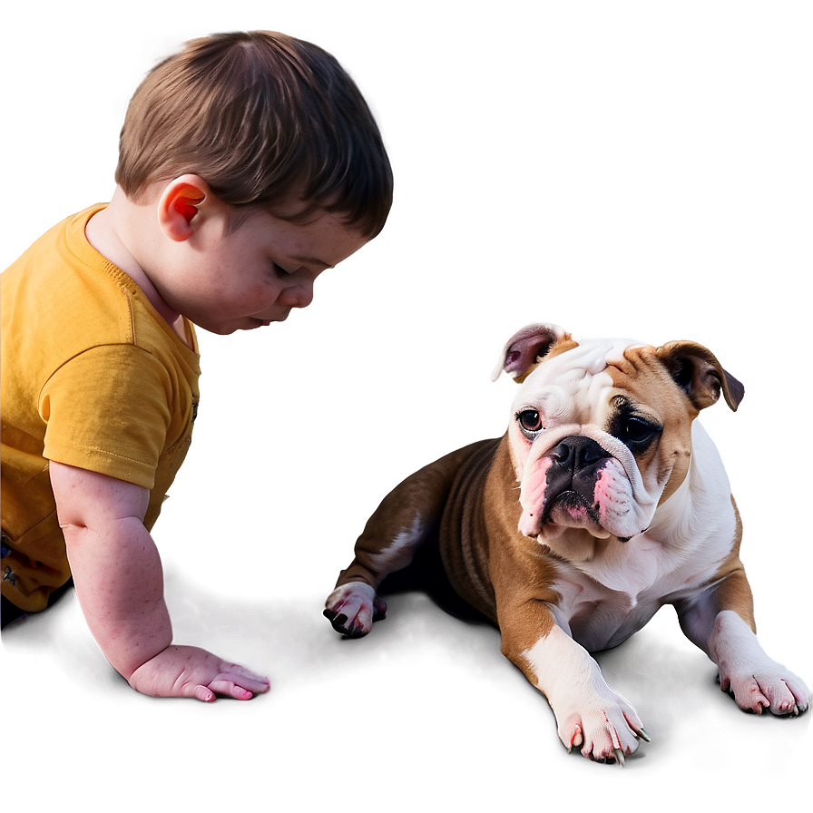 Bulldogs And Babies Friendship Png 70