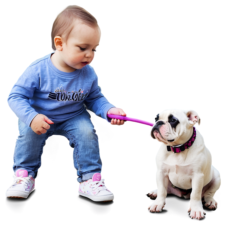 Bulldogs And Babies Friendship Png Xxv