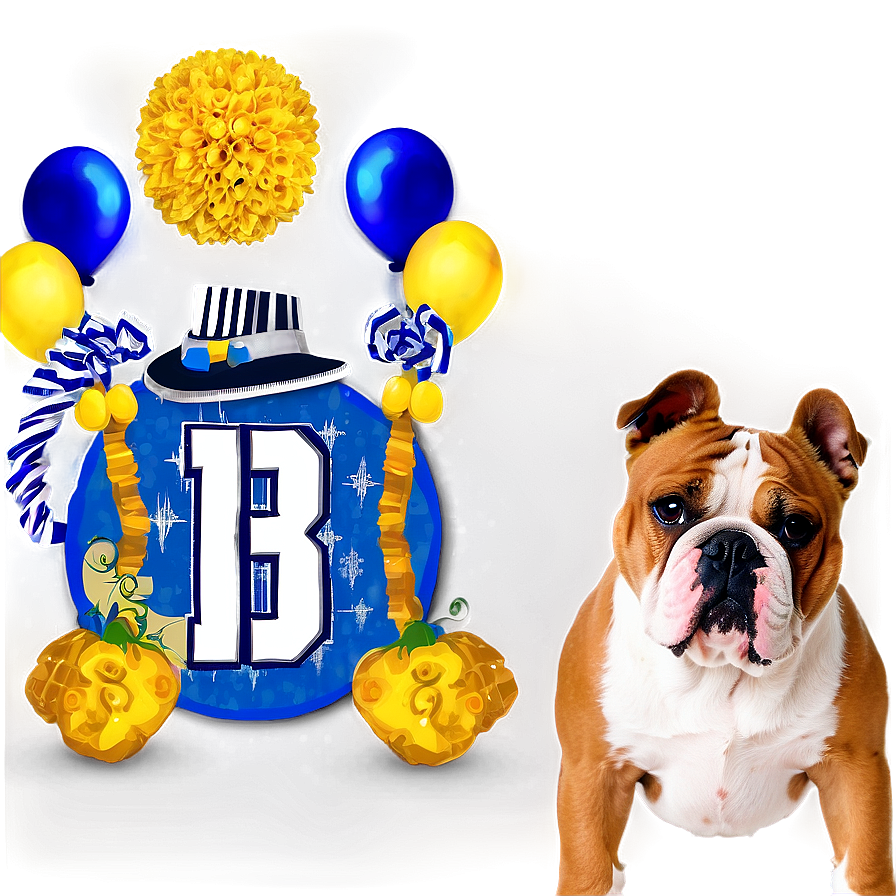 Bulldogs In Costume Party Png Sff