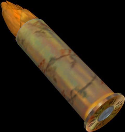 Bullet Cartridge Illustration