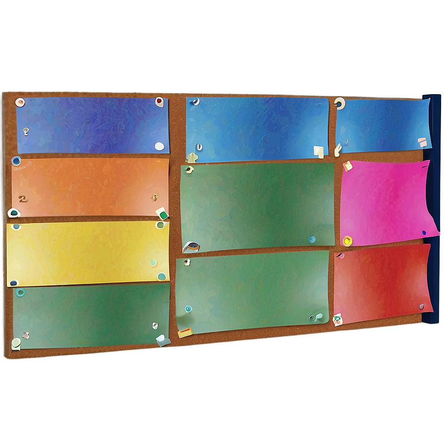 Bulletin Board PNG 06202024 PNG with transparent background