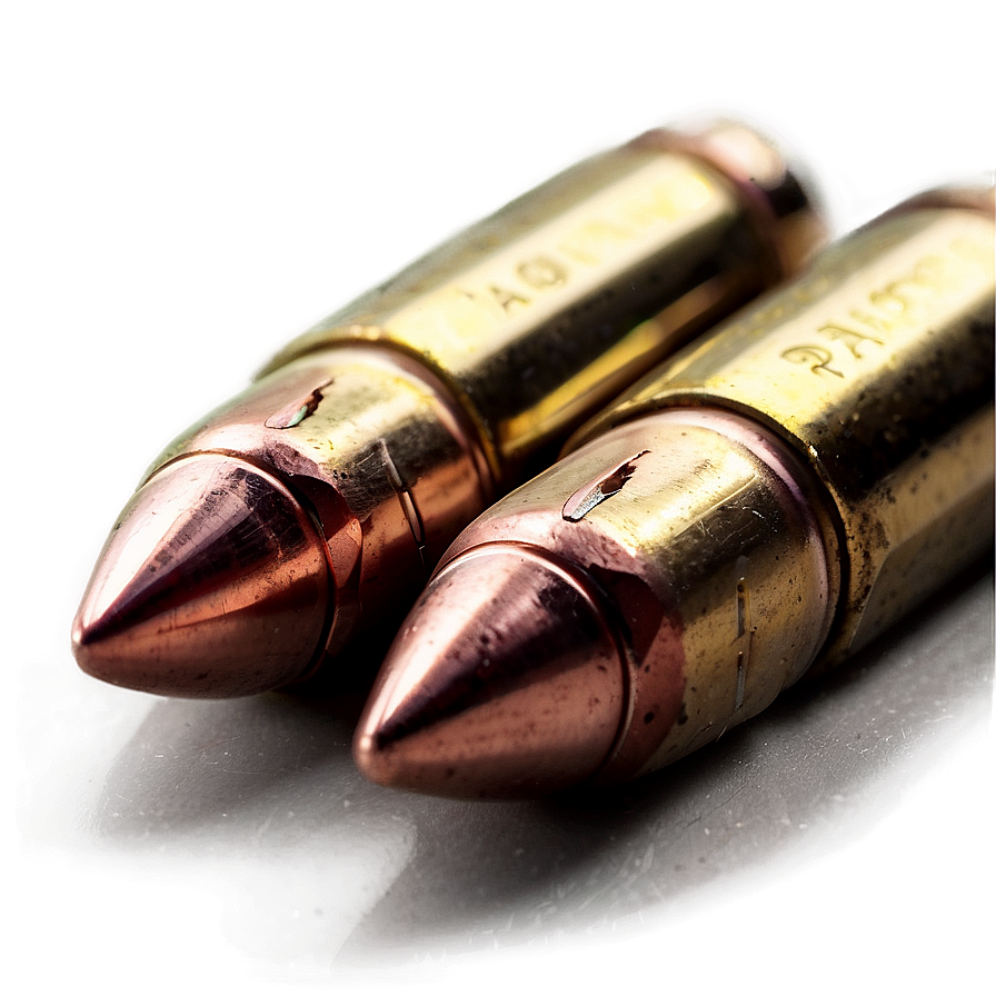 Bullets Close-Up PNG 05252024 PNG image with a transparent background, free high-resolution download
