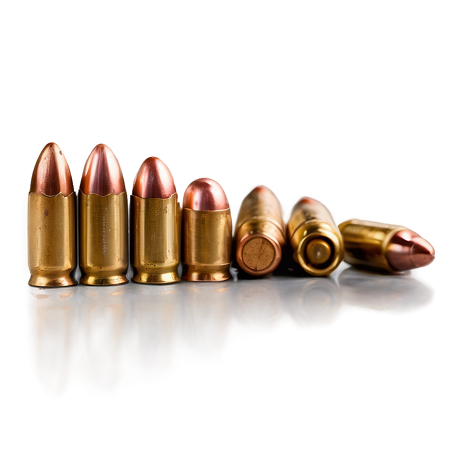 Bullets Side View PNG 3 PNG image with a transparent background, free high-resolution download