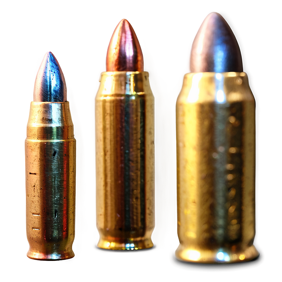 Bullets Side View PNG ngm45 PNG image with a transparent background, free high-resolution download