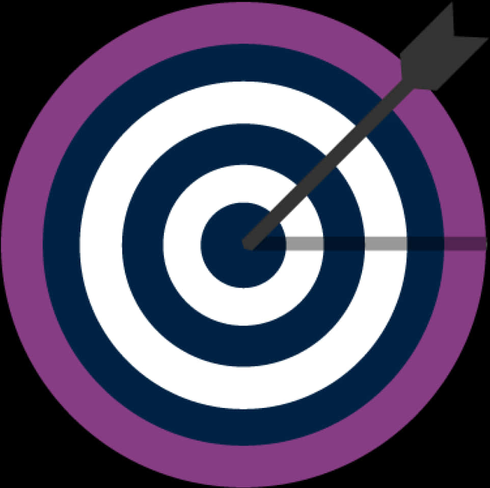 Bullseye Accuracy Concept PNG with transparent background