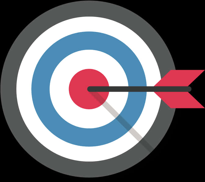 Bullseye Accuracy Concept PNG with transparent background
