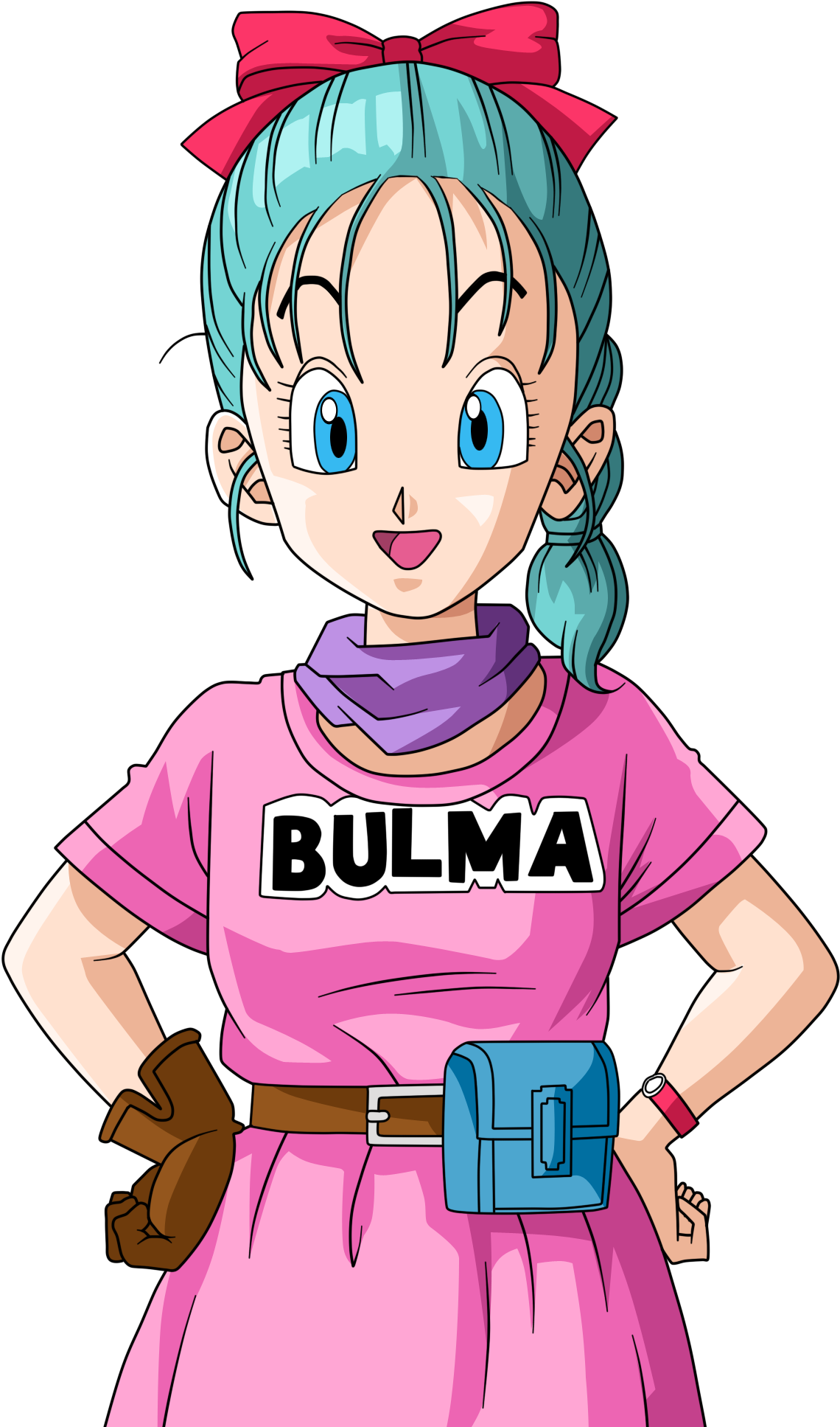 Bulma Character Portrait Dragon Ball