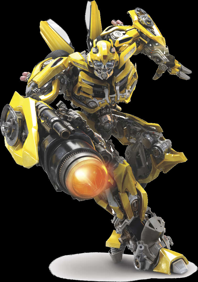 Bumblebee Transformers Robot Action Pose