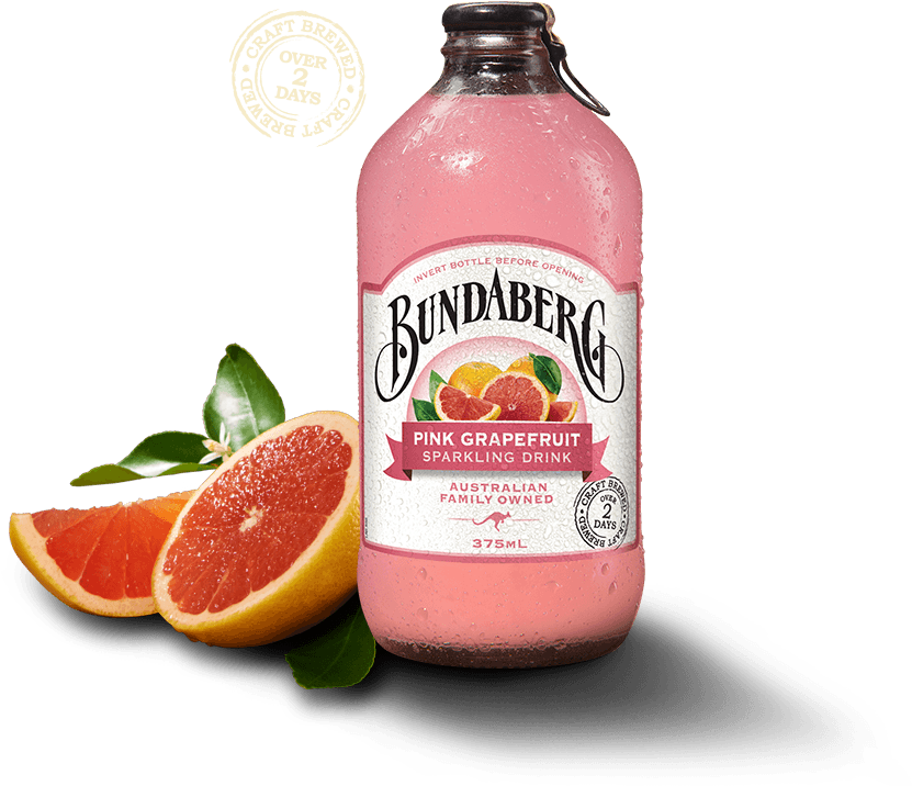 Bundaberg Pink Grapefruit Sparkling Drink