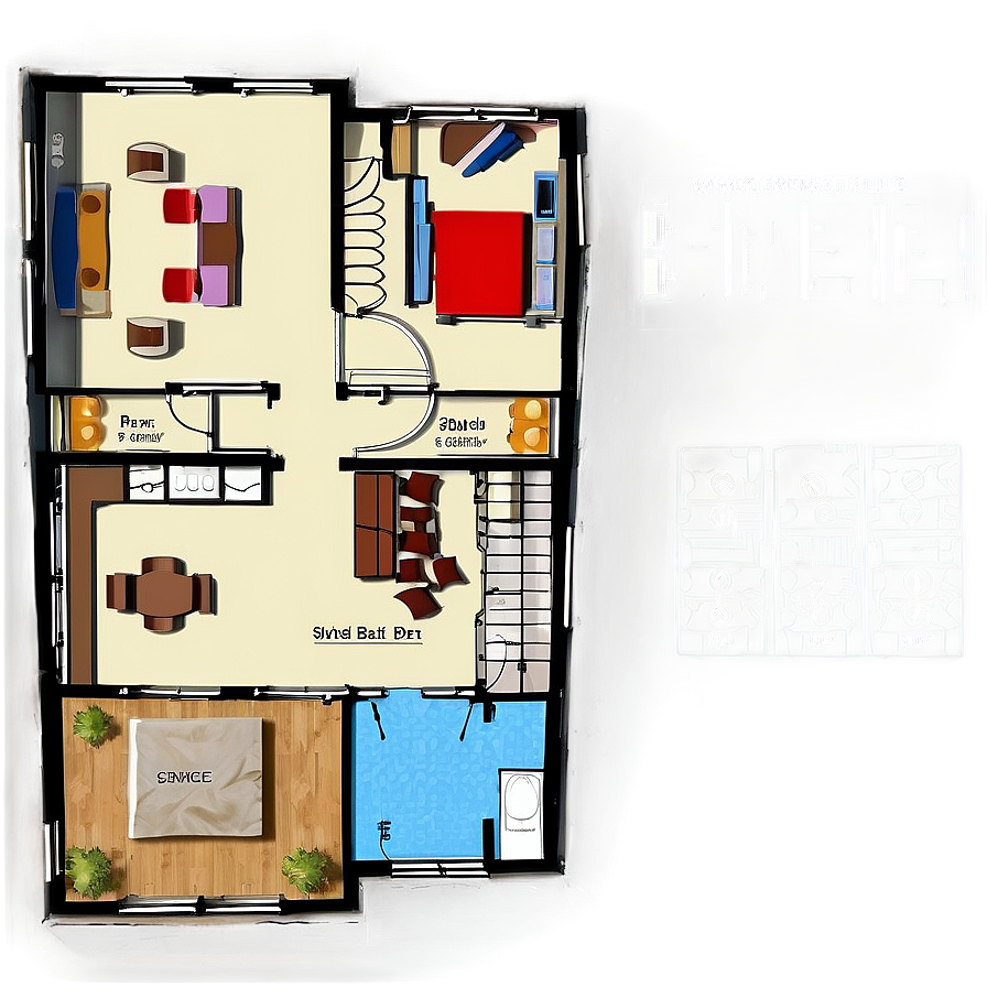 Bungalow Floor Plan Png 70