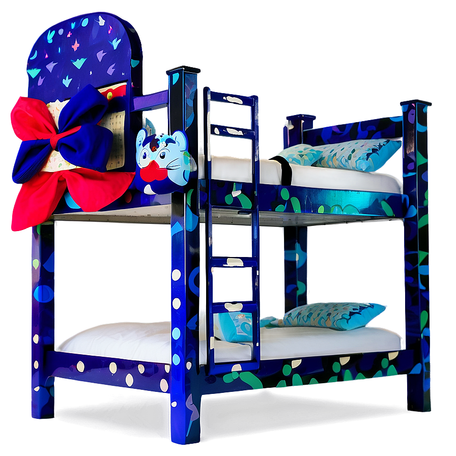 Bunk Bed for Kids PNG nuu PNG with transparent background