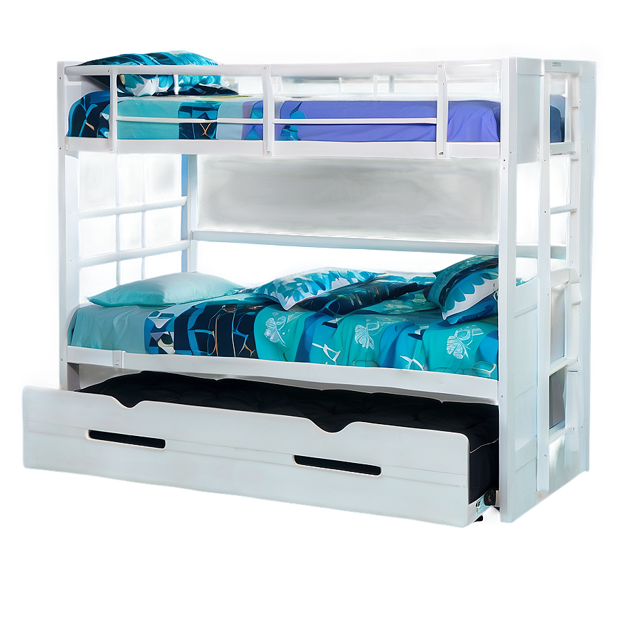 Bunk Bed With Trundle Png 06132024