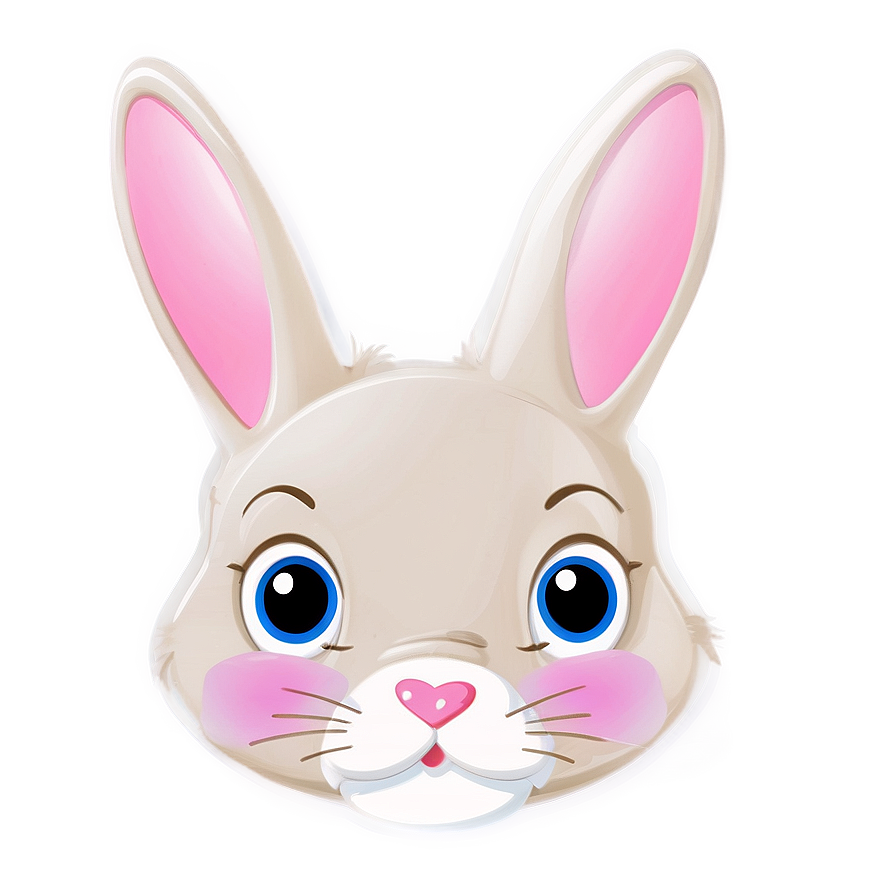 Bunny Face Illustration Png Fov