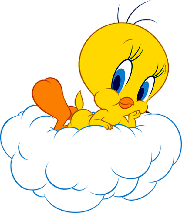 Bunny Looney Tunes Angelito - Cute Tweety Bird, HD Png Download PNG with transparent background
