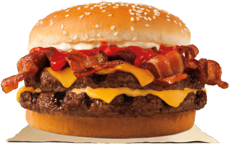 Image - Burger King Bacon King, HD Png Download PNG with transparent background