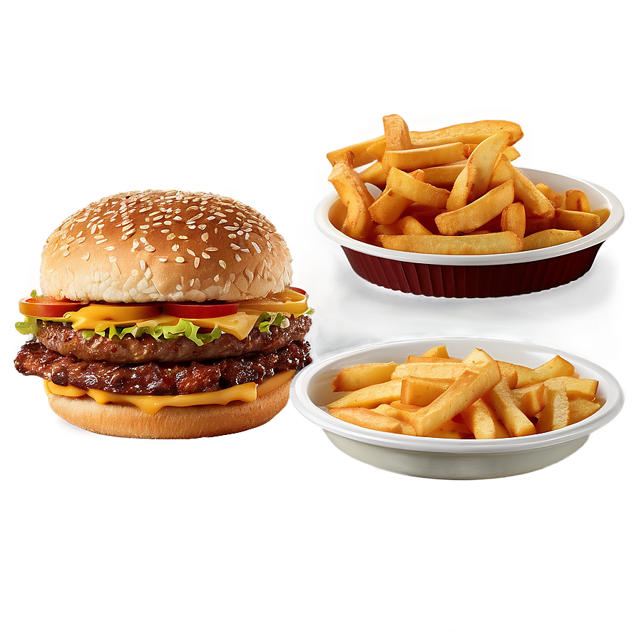 Burger King Meal Combo Png 97