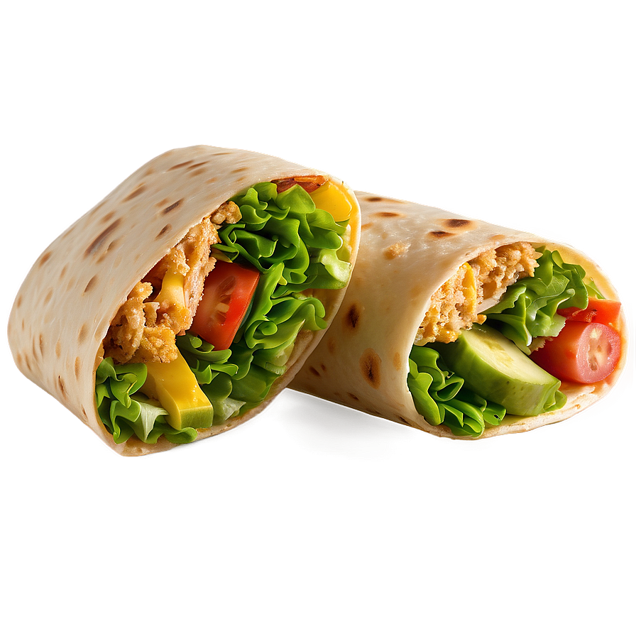 Burger King Veggie Wrap Png 05212024