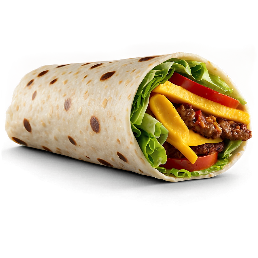 Burger King Veggie Wrap Png Nio90