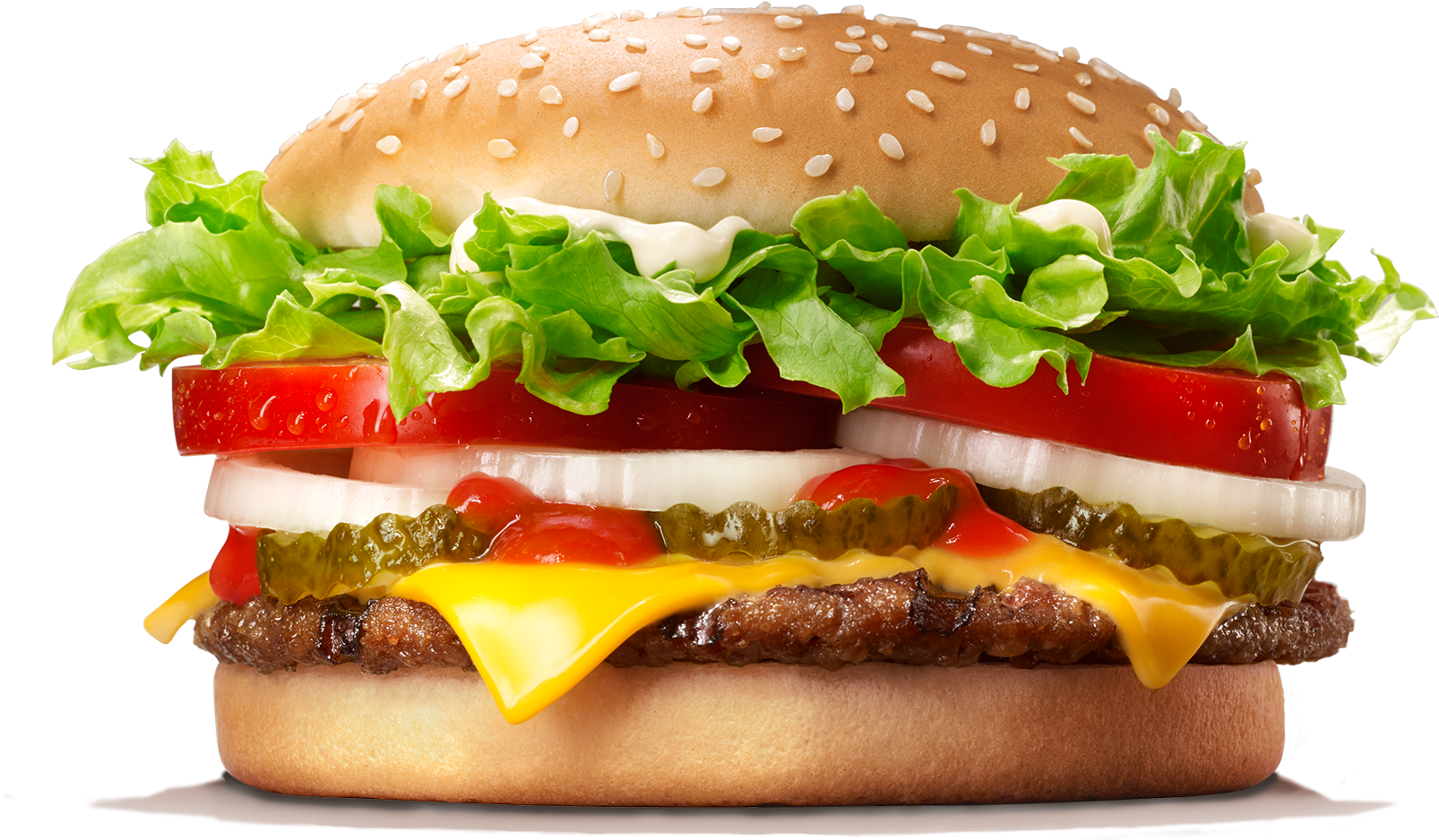 1 Pri Whopper Cheesburger King - Whopper Burger King Png, Transparent Png PNG with transparent background