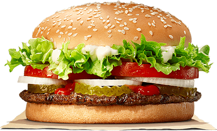 Burger King Whopper, HD Png Download PNG with transparent background