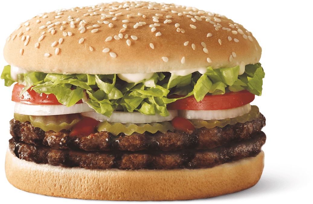 Hungry Jacks Whopper Png, Transparent Png PNG with transparent background