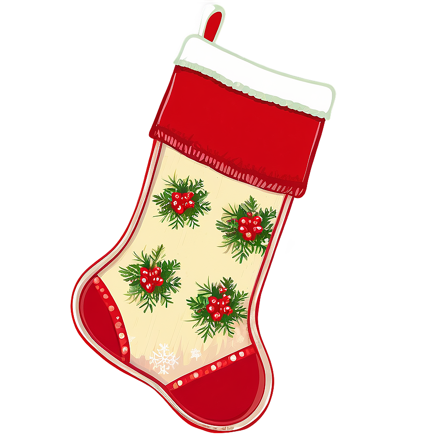 Burlap Christmas Stocking Png Tma