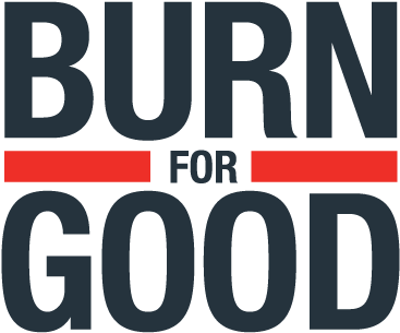 Burn For Good Logo PNG with transparent background