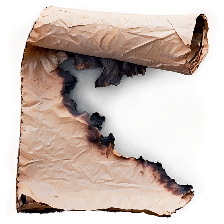 Burned Paper Background Png 77