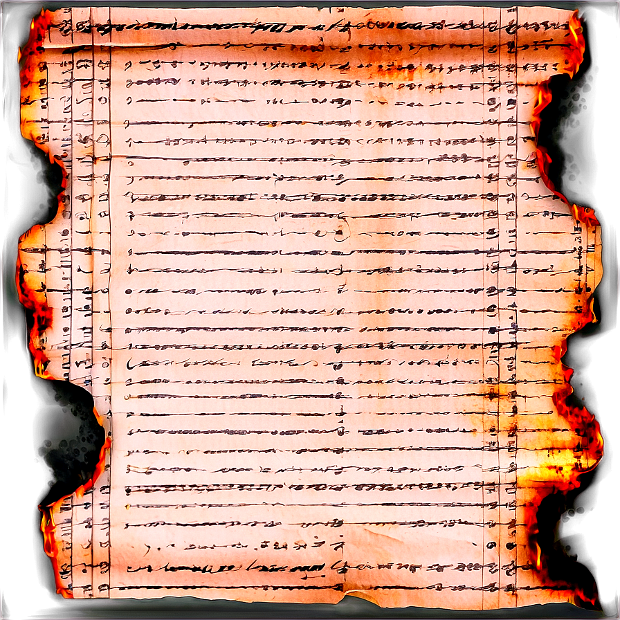 Burned Paper Background Png Eql55