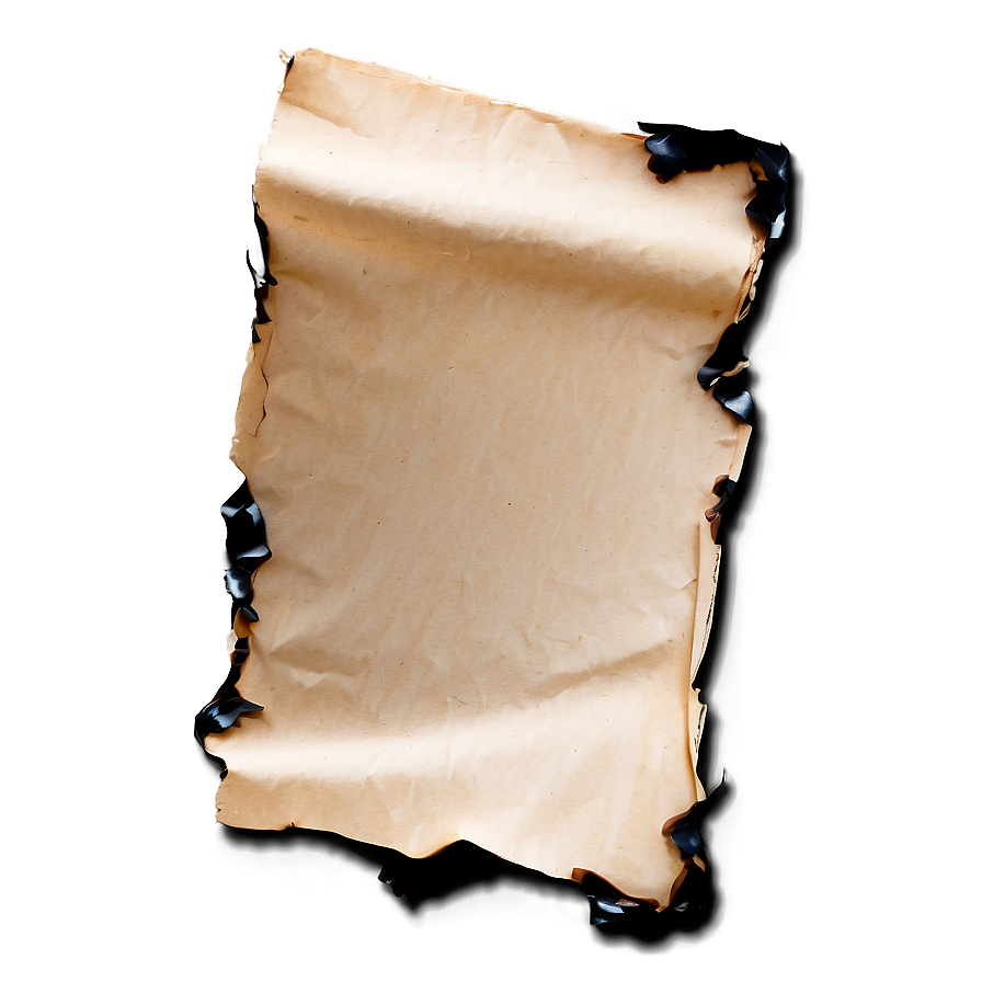 Burned Paper Overlay Png Rbh79