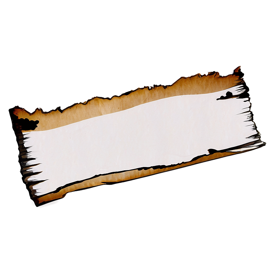 Burned Paper Scrapbook Png 25