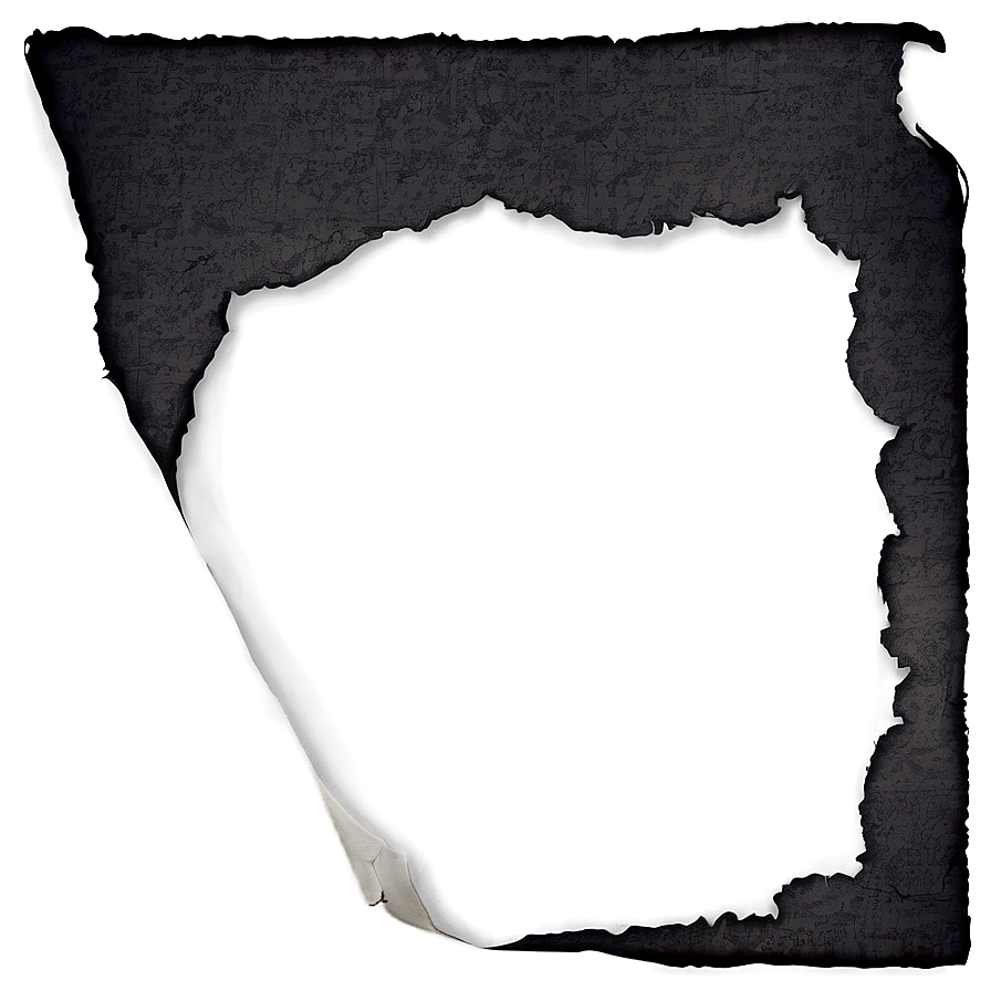 Burned Paper Template Png Tqo1