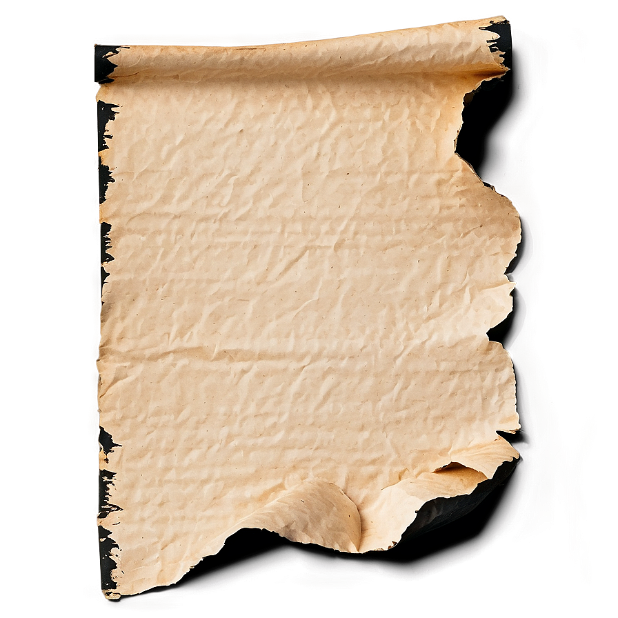 Burned Paper Texture Png 06122024