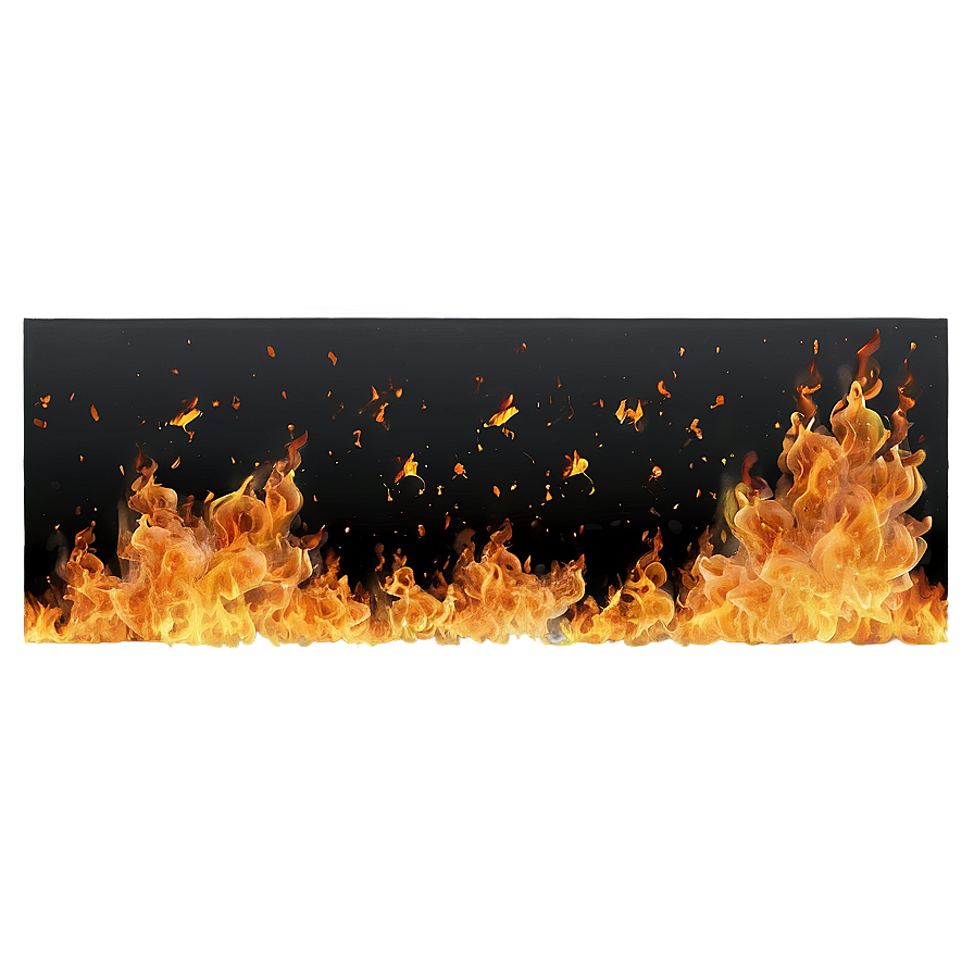 Burning Fire Effect Png 33