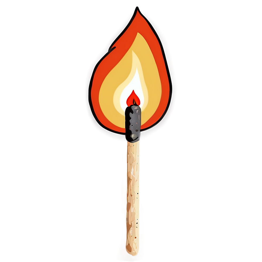 Burning Match PNG 78 PNG with transparent background