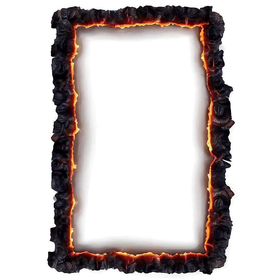 Burnt Edge Border Png 45