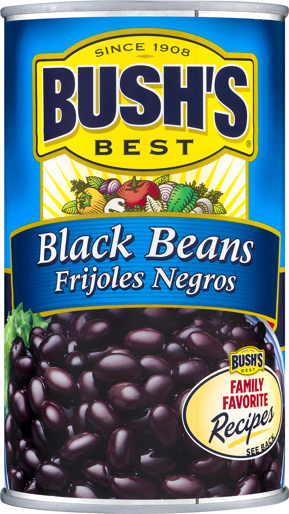 Bushs Black Beans Can