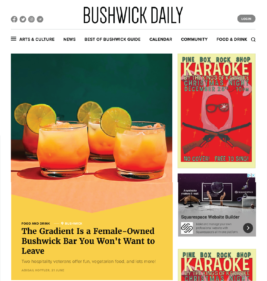 Bushwick Daily_ Featured Cocktails