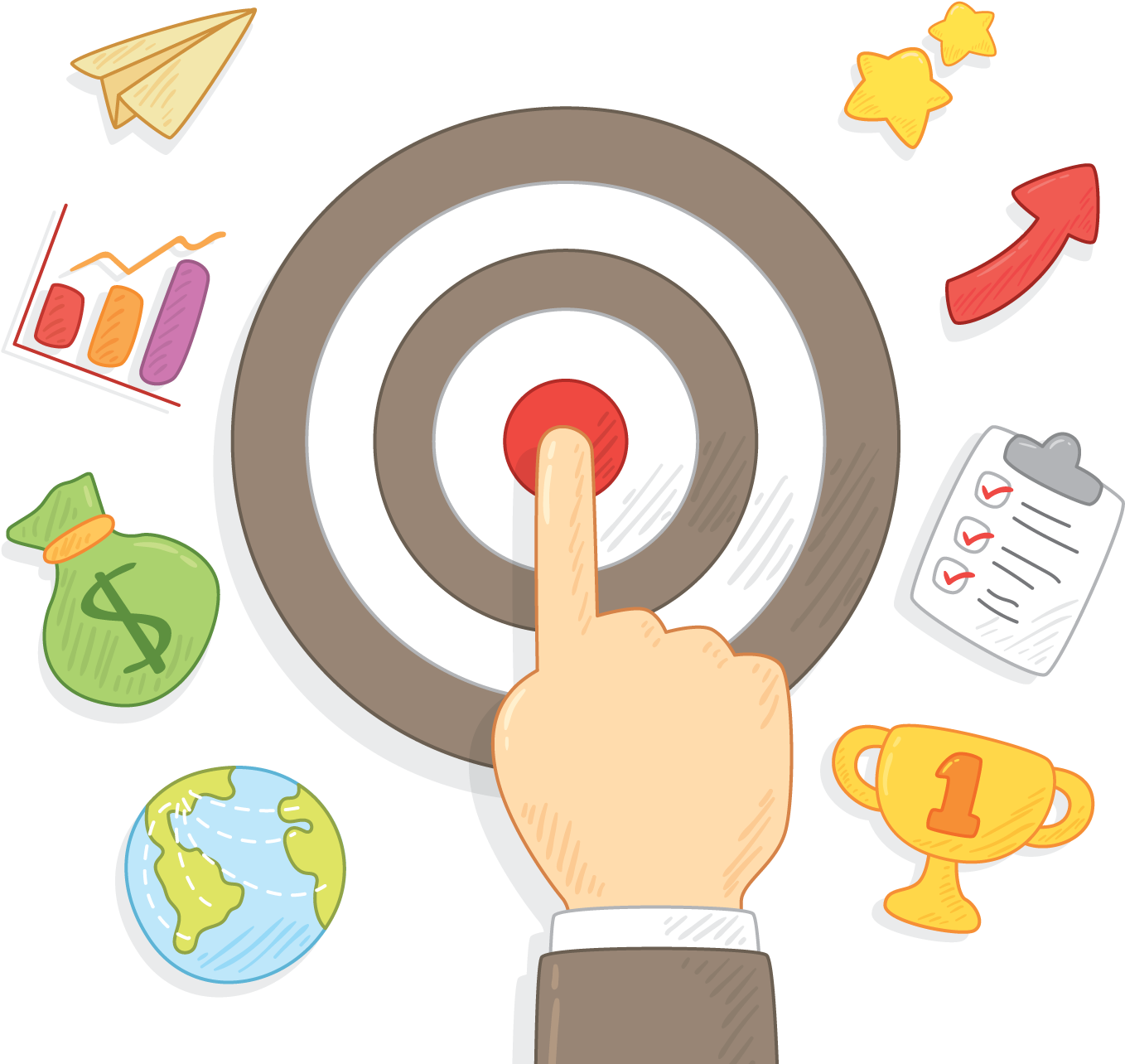 Text Clip Art - Business Goals Transparent Background, HD Png Download PNG with transparent background