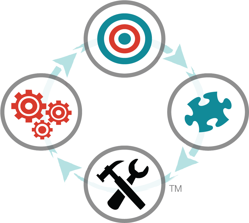Business Process Optimization Graphic PNG with transparent background