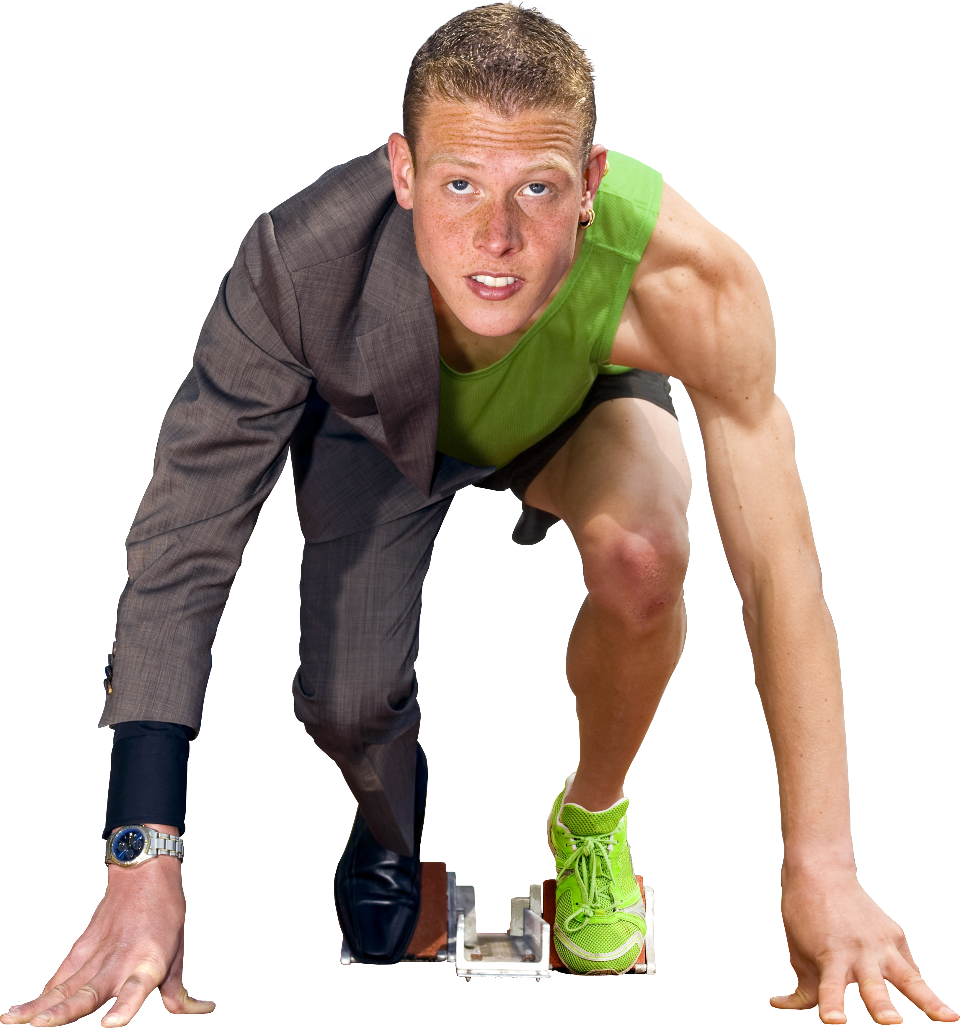 Business Man Png Image - Athlete Businessman, Transparent Png PNG with transparent background