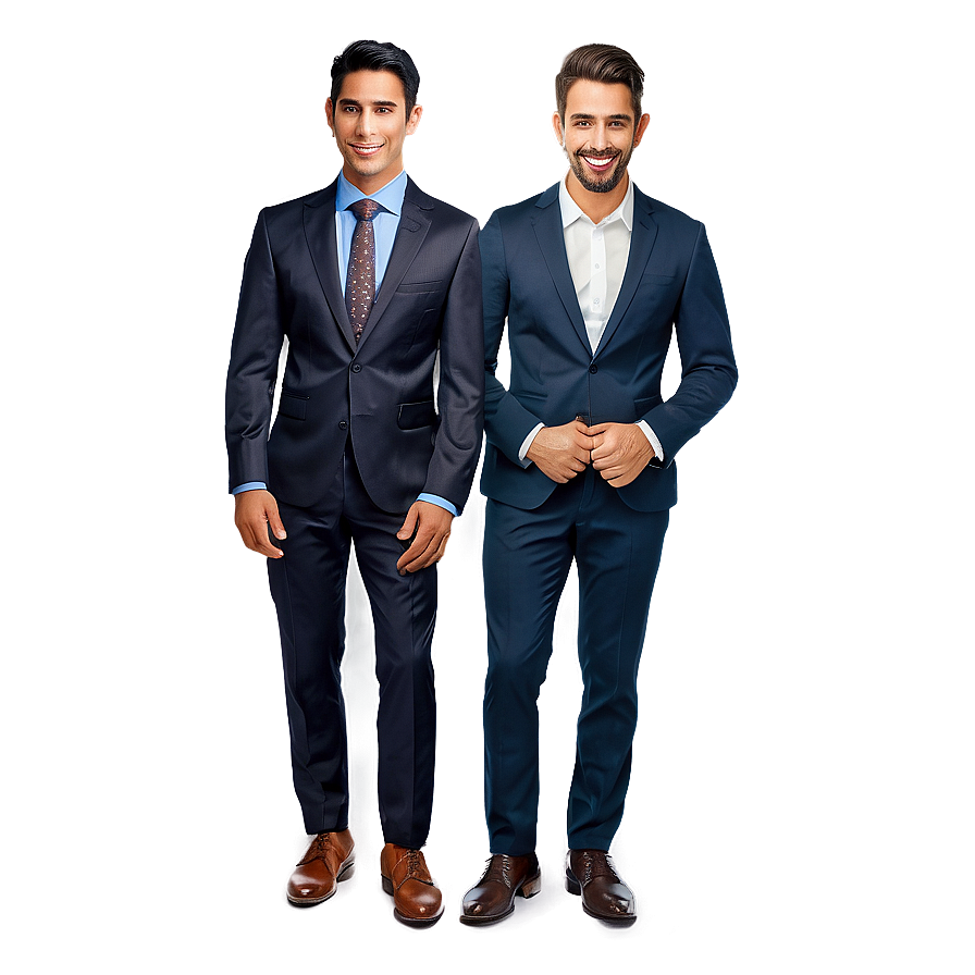 Business Suit For Networking Events Png 21