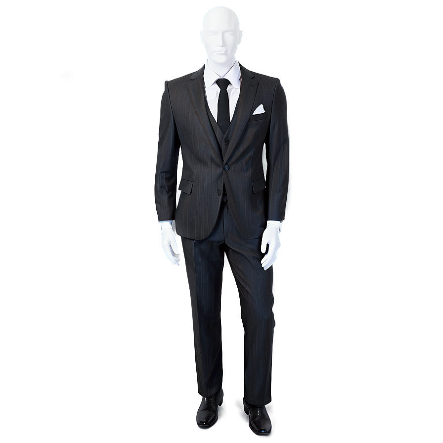 Business Suit With Vest Png Nwc