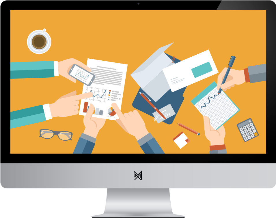 Seamless Online Marketing Integration - Digital Marketing Computer Png, Transparent Png PNG with transparent background