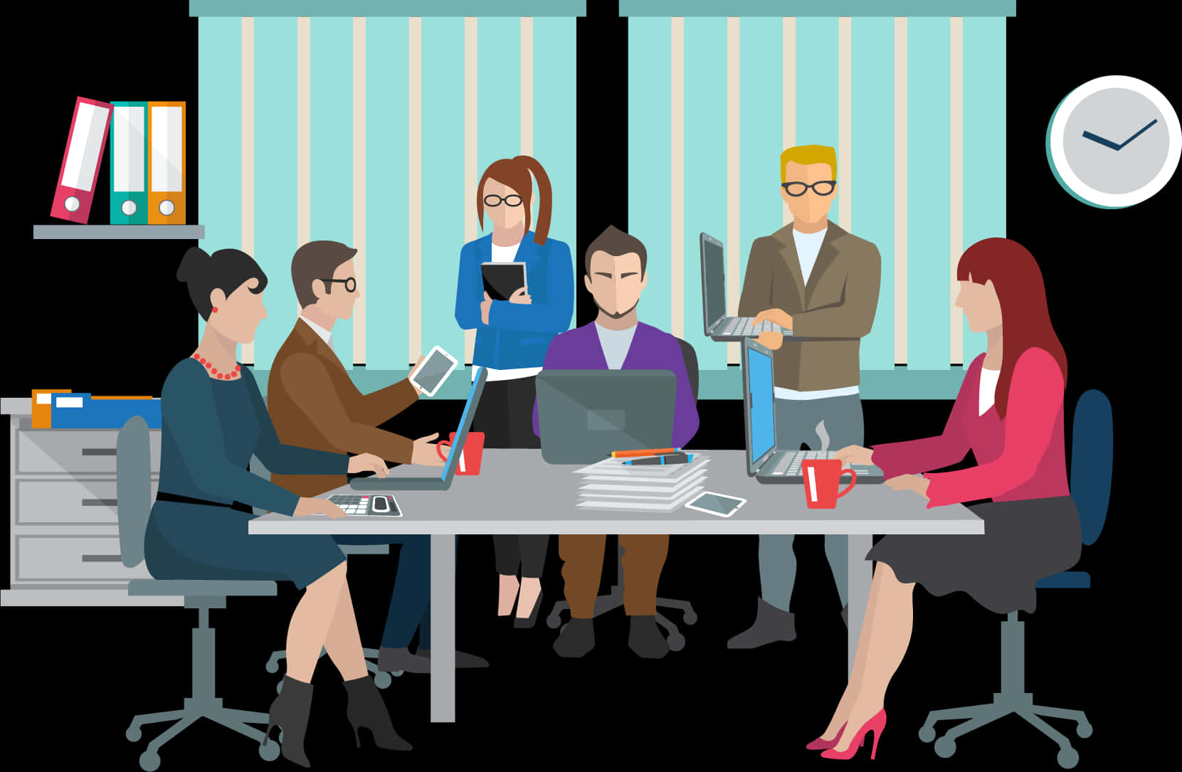 Transparent People Sitting At A Table Png - Benefits Of Positive Psychology, Png Download PNG with transparent background