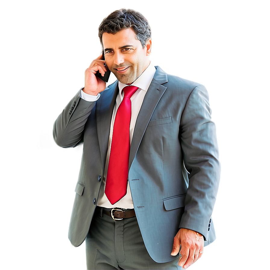 Businessman On Phone Png 29