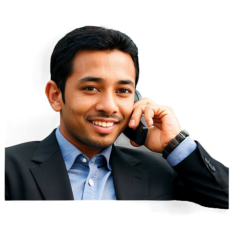 Businessman On Phone Png Xno42