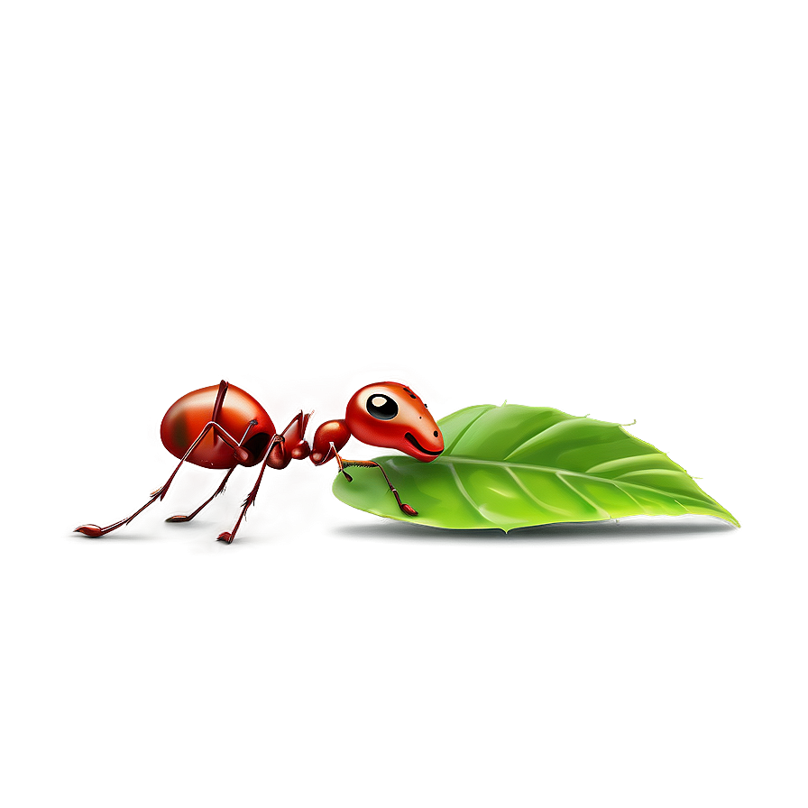 Busy Ant Carrying Leaf Png Ukh