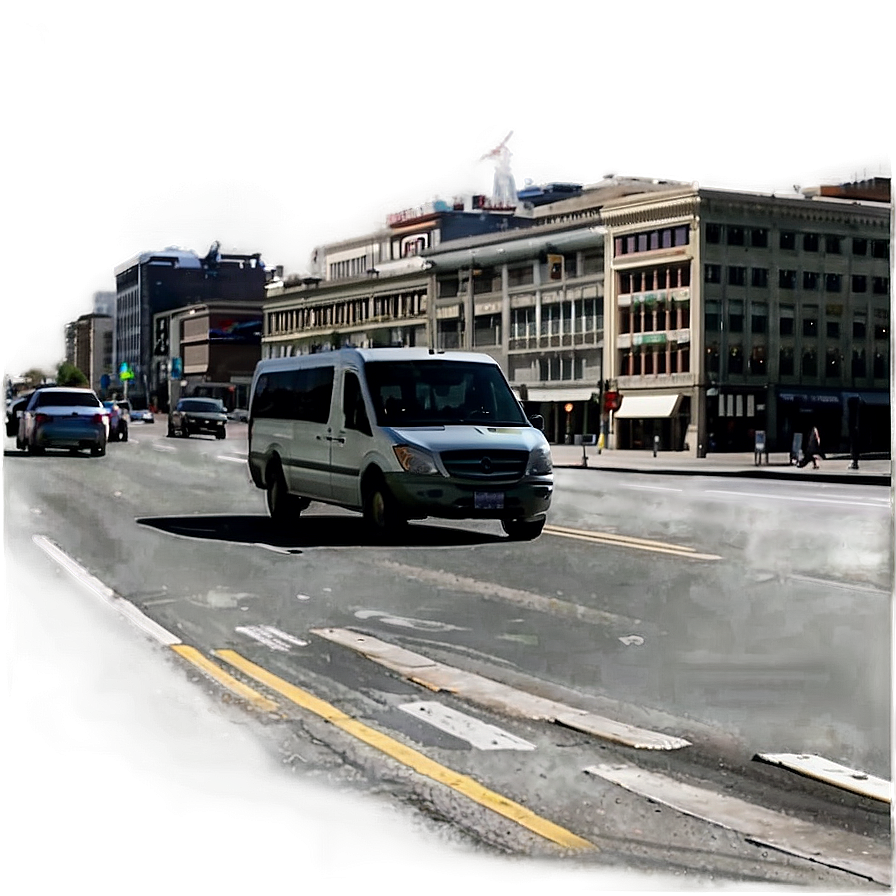 Busy City Street PNG 19 PNG with transparent background