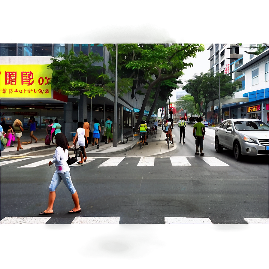 Busy Street Scene Png 58